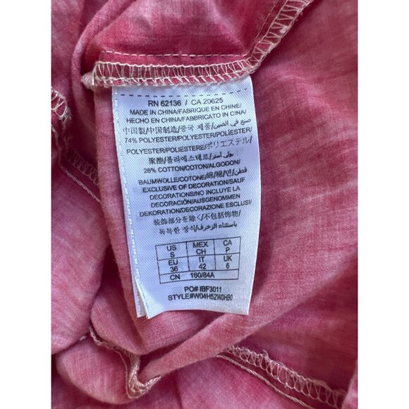 Guess Womens Pink Long Sleeve Button-Up Shirt Size S - Picture 9 of 10